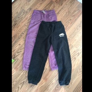 Two pairs of roots pants